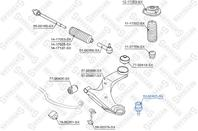 52-01422-sx опора шаровая subaru legacy 89