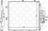10-45142-SX_=NS94546=OL5307=GR904476=VL817609 [9201959] !радиатор конд.Opel Corsa 1.0-1.8 00-03