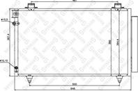 10-45571-SX_радиатор кондиционера!\ Toyota Corolla Verso 1.6-2.2D-4D 04>