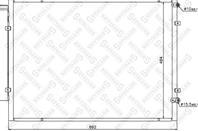 радиатор кондиционера! Lexus RX400H 3.3i 24V Hybrid 05-08 АКПП