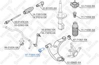 87-71066-sx сайлентблок рычага пер. mazda premacy cp all 99