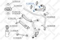 87-72015-sx сайлентблок рычага верхн. mitsubishi galant all 92/eclipse 95