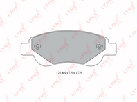 BD-6103 Колодки тормозные передние CITROEN C1 1.0-1.4D 05]  PEUGEOT 107 1.0-1.4D 05]  TOYOTA Aygo 1...