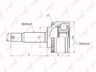 Комплект шруса наружный
