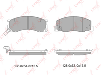 Колодки торм.пер. TOYOTA TOWN ACE(SR50G) 2.0/(CR50G) 2.2 96-98/LITE ACE(CR51V) 2.0 96-98