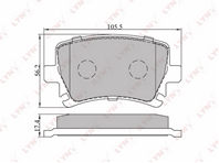 Колодки LYNX BD 1204
