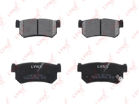 Колодки тормозные задние ssangyong actyon 2.0d-2.3 02&gt / korando 2.9td 98&gt / kyr