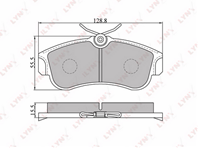 Bd-5735 колодки тормозные передние nissan almera(n16) 00-06 primera(p10) 2.0 (p1