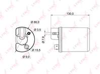 Фильтр топл. HYUNDAI SANTA FE 06- в бак