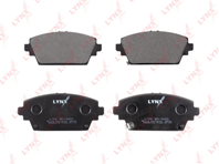 Колодки торм.пер. HONDA ACCORD 98-02  NISSAN ALMERA TINO 00&gt/PRIMERA(P12) 02&gt