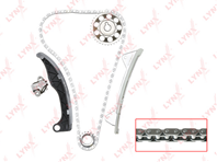 Tk-0034 комплект цепи грм toyota yaris(p90/p13) 1.0 05> / aygo 1.0 05>