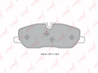 BD-5003 Колодки тормозные передние LAND ROVER Discovery 2.7TD 09]/Range Rover 3.0-4.4 02]