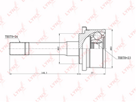 CO-5104 ШРУС наружный MAZDA Bongo 2.2-2.5 90]