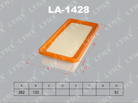 LA-1428 Фильтр воздушный LYNXauto
