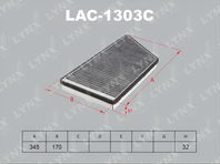 LAC-1303C Фильтр салонный PEUGEOT 206 99]