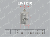 Lf-1210 топливный фильтр lynx