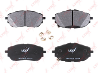 Bd-7605 колодки тормозные передние toyota auris( 18 ) 1.3-1.8h 12&gt / corolla( 18