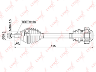 Привод в сборе L