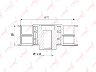 Промежуточный ролик ремня грм