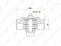 Натяжной ролик приводной nissan navara(d40) 2.5d 05&gt / pathfinder(r51) 2.5d 05&gt