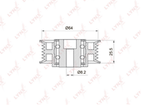 Направляющий ролик / приводной