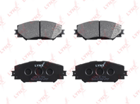 Колодки торм.пер. TOYOTA AURIS (AKE) 1.4-1.6 07&gt/COROLLA (AKE) 1.3-1.6 06&gt
