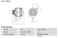 0 986 479 A95_диск тормозной передний! Toyota Corolla/ Avensis/Hiace 2.0D/2.4 0