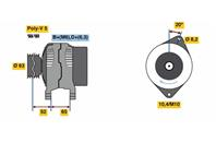 3 397 011 802_щетка! Pfl/ 280/11 VW Polo/Lupo Ford Mondeo/Focus/Fiesta/Fusion