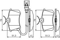 Колодки торм.зад.