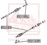 Наконечник рулевой тяги