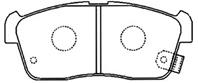 Колодки тормозные дисковые передние ASVA