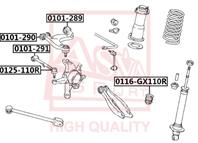 Сайлентблок передний заднего верхнего рычага TOYOTA TOYOTA CROWN/CROWN MAJESTA UZS171/UZS175 1999-2004