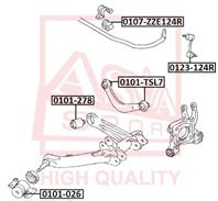 0107zze124r asva втулка заднего стабилизатора d18