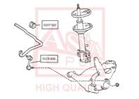 0123430 asva тяга стабилизатора передняя левая