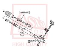 Тяга рулевая MITSUBISHI MONTERO SPORT K8#W/K9#W 1996-2006