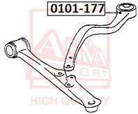 САЙЛЕНТБЛОК ПЕРЕДНЕГО НИЖНЕГО РЫЧАГА ЗАДНИЙ
