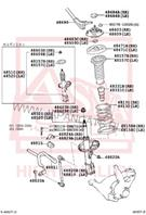 0107azt241f asva втулка переднего стабилизатора d21