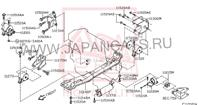 Подушка двигателя задняя NISSAN AD VAN/WINGROAD Y11 1999-2004
