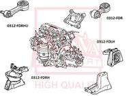 Подушка двигателя передняя at