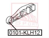 0101klh12 asva сайлентблок опоры дифференциала