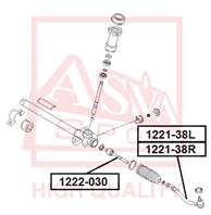 Наконечник рулевой правый HYUNDAI ELANTRA HD 2006-