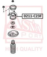 Опора переднего амортизатора NISSAN SERENA C23 199