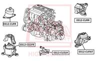 Подушка двигателя задняя HONDA HONDA ACCORD CU# 2008-2012