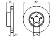 0 986 479 002_диск тормозной передний!BMW E65/E66