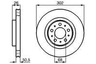 0 986 478 454_диск тормозной передний! Volvo C70/S70/V70 2.0-2.5/TDi 97-05