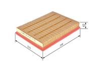 1 457 433 079_фильтр воздушный! Opel Astra/Zafira