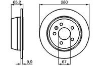 0 986 478 873_диск торм. зад. ! MB Vito all 96-03