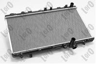 Радиатор, охлаждение двигателя
 SUZUKI SX4 (EY, GY) (06-) 1.5 i 16V (MAN, AC +/-, PETROL, TECHNOLOGY: BRAZED)