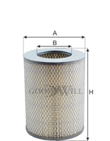 AG 550 Воздушные фильтры ф-р возд.