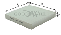Воздушный фильтр GOODWILL AG551CF